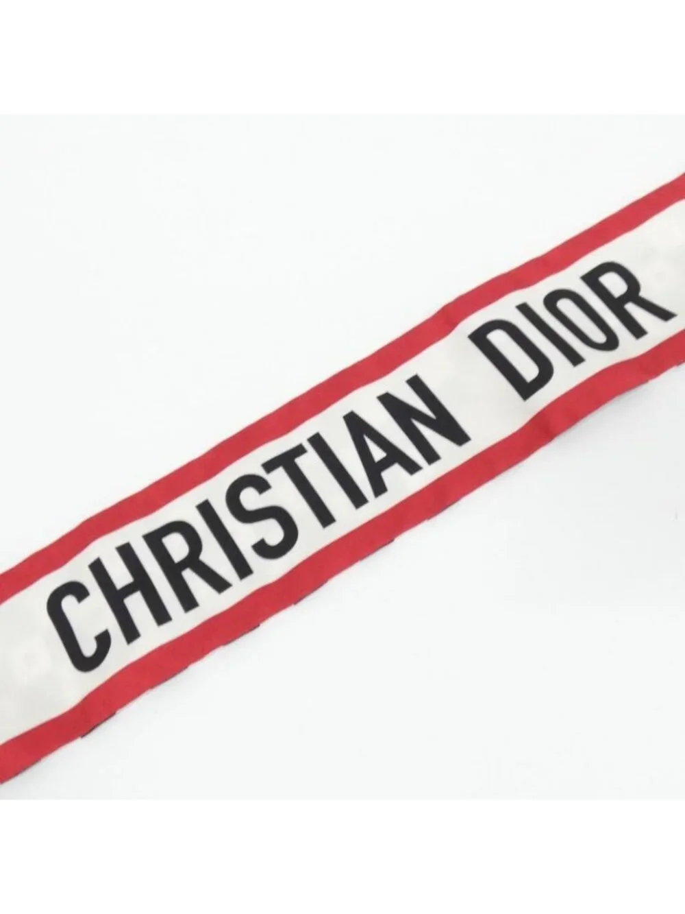 ★SOLD★ Dior Scarf Scarves White - Picture 3 of 4